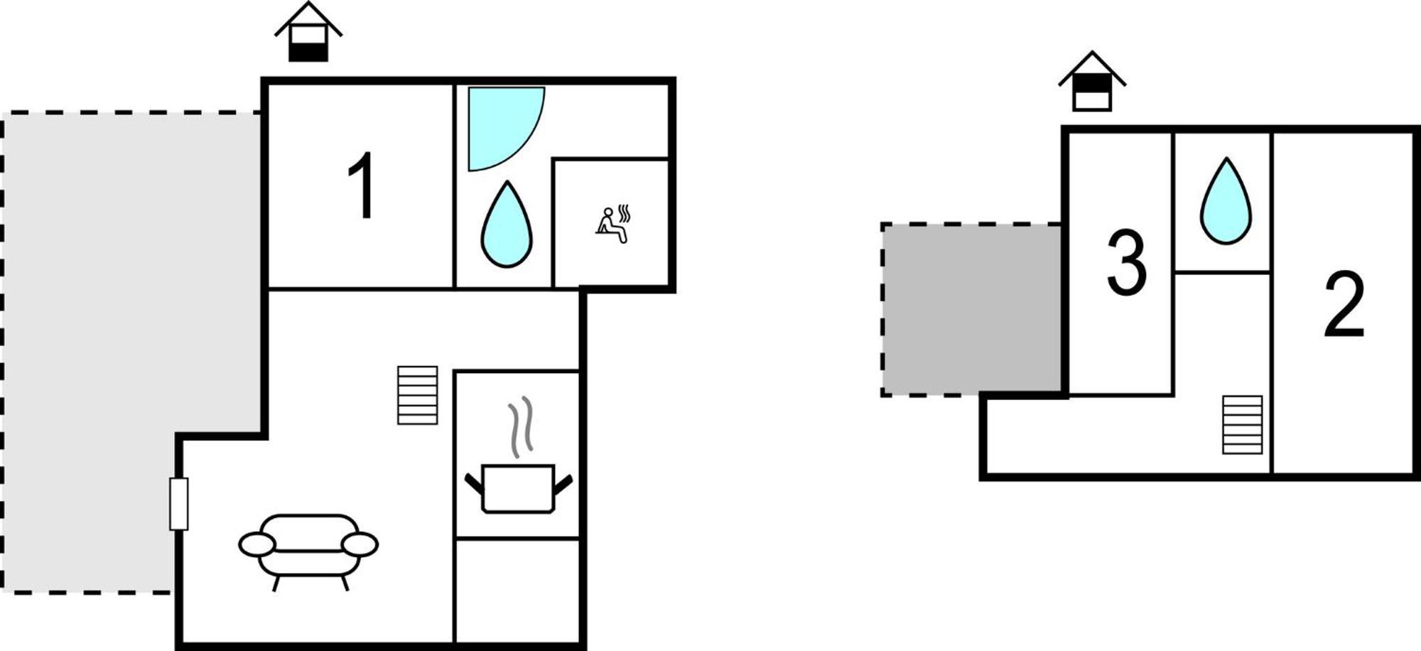 Gorgeous Home In Rechlin With Sauna Екстериор снимка